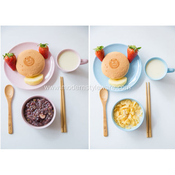 Eco-Friendly Ceramic Kids Dinnerware Set